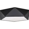 * Indoor Lighting|Hot Sale Patriot Lighting® Pascal Black Integrated Led Flush Mount Ceiling Light