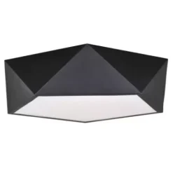 * Indoor Lighting|Hot Sale Patriot Lighting® Pascal Black Integrated Led Flush Mount Ceiling Light