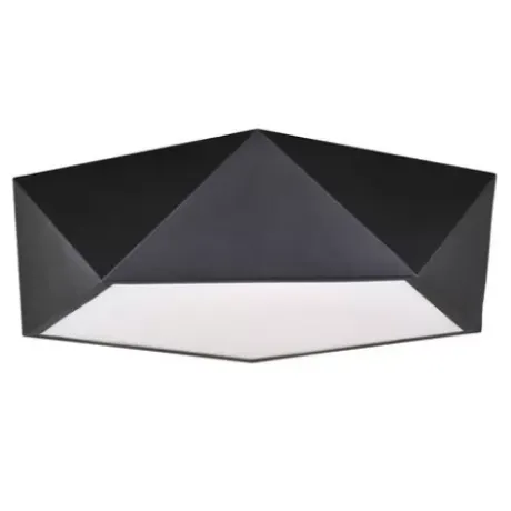 * Indoor Lighting|Hot Sale Patriot Lighting® Pascal Black Integrated Led Flush Mount Ceiling Light
