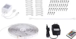 * Indoor Lighting|New Patriot Lighting™ 18′ Rgb Led Indoor/Outdoor Tape Light