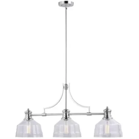 * Indoor Lighting|New Patriot Lighting® Beloit Satin Nickel 3 Light Chandelier