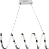 * Indoor Lighting|New Patriot Lighting® Burt Chrome Integrated Led Island Light
