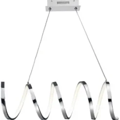 * Indoor Lighting|New Patriot Lighting® Burt Chrome Integrated Led Island Light