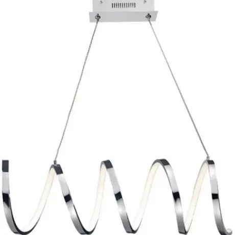 * Indoor Lighting|New Patriot Lighting® Burt Chrome Integrated Led Island Light