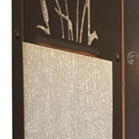 * Outdoor Lighting|New Patriot Lighting® Cattail Burnished Bronze Outdoor Wall Light