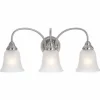* Indoor Lighting|New Patriot Lighting® Chesley Satin Nickel 3-Light Vanity Light