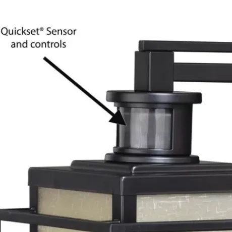 * Outdoor Lighting|New Patriot Lighting® Dualux® Hyde Park Espresso Bronze Outdoor Wall Light