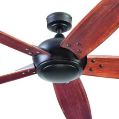 * Ceiling Fans|New Patriot Lighting® Elegant Home Hubbard 62″ Bronze Indoor Led Ceiling Fan