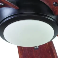 * Ceiling Fans|New Patriot Lighting® Elegant Home Hubbard 62″ Bronze Indoor Led Ceiling Fan