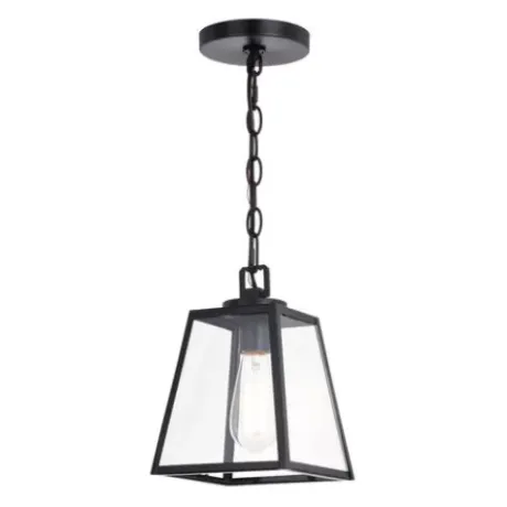 * Indoor Lighting|New Patriot Lighting® Grant Black 1 Light Mini Pendant