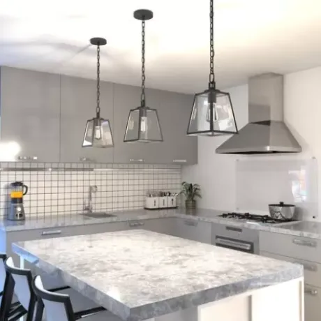 * Indoor Lighting|New Patriot Lighting® Grant Black 1 Light Mini Pendant