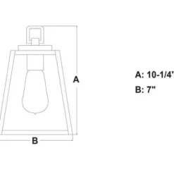 * Indoor Lighting|New Patriot Lighting® Grant Black 1 Light Mini Pendant