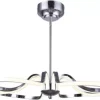 * Indoor Lighting|New Patriot Lighting® Keely Led Chrome Chandelier