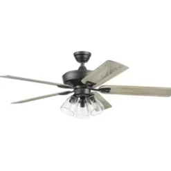 * Ceiling Fans|New Patriot Lighting™ Madeline 52″ Matte Black Indoor Led Ceiling Fan