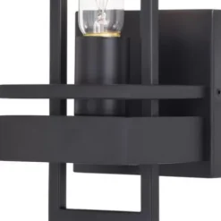 * Indoor Lighting|New Patriot Lighting® Marquis Matte Black 1 Light Wall Light
