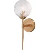 * Indoor Lighting|New Patriot Lighting® Olson Natural Brass 1 Light Wall Light
