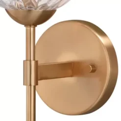 * Indoor Lighting|New Patriot Lighting® Olson Natural Brass 1 Light Wall Light