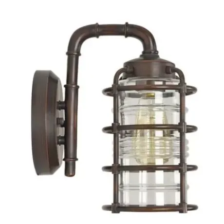 * Outdoor Lighting|New Patriot Lighting® Randy Bronze Outdoor Wall Light