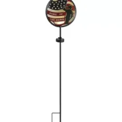 * Outdoor Lighting|New Patriot Lighting® Solar Led Eagle/Home Of The Brave Landscape Light – Assorted