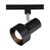* Indoor Lighting|New Patriot Lighting® Step Cylinder 1-Light Black Track Lighting Head