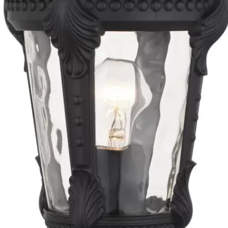 * Outdoor Lighting|New Patriot Lighting® Tomek Black Outdoor Post Light