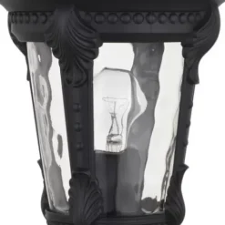 * Outdoor Lighting|New Patriot Lighting® Tomek Black Outdoor Post Light