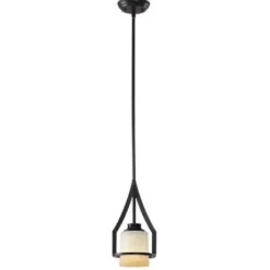 * Indoor Lighting|New Patriot Lighting® Warren Rubbed Antique Bronze 1-Light Mini Pendant
