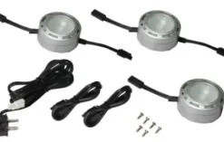 * Indoor Lighting|New Patriot Lighting® Xenon Puck Lights – 3 Pack