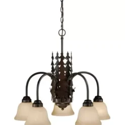 * Indoor Lighting|Outlet Patriot Lighting® Bryce 5-Light Burnished Bronze Chandelier