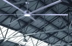* Ceiling Fans|Outlet Patriot Lighting® Boss Integrated Led Painted Grey Ceiling Fan Light