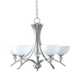 * Indoor Lighting|Outlet Patriot Lighting® Chantelle 5-Light Satin Nickel Chandelier