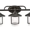 * Indoor Lighting|Outlet Patriot Lighting® Elegant Home Miner Bronze 3-Light Vanity Light