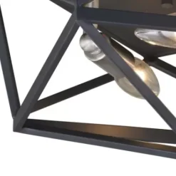 * Indoor Lighting|Outlet Patriot Lighting® Hailey Satin Nickel Flush Mount Ceiling Light