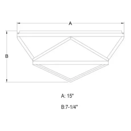 * Indoor Lighting|Outlet Patriot Lighting® Hailey Satin Nickel Flush Mount Ceiling Light