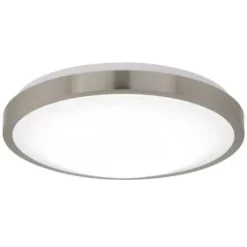 * Indoor Lighting|Outlet Patriot Lighting® Lato Satin Nickel Integrated Led Flush Mount Ceiling Light