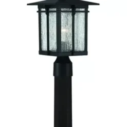 * Outdoor Lighting|Outlet Patriot Lighting® Wren Matte Black Post Light
