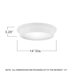 * Indoor Lighting|Promo Patriot Lighting® Devin Matte White Integrated Led Flush Mount Ceiling Light