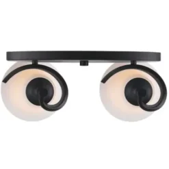 * Indoor Lighting|Promo Patriot Lighting® Dee Rubbed Antique Bronze 2-Light Vanity Light