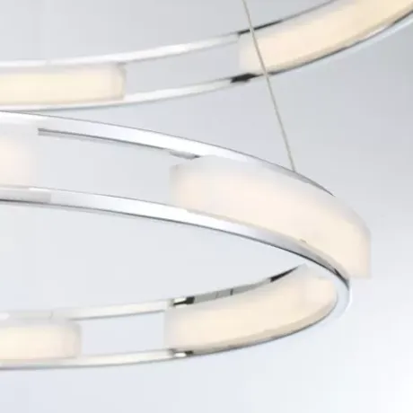 * Indoor Lighting|Promo Patriot Lighting® Fanton Chrome Integrated Led Pendant