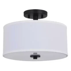 * Indoor Lighting|Promo Patriot Lighting® Fabian Bronze 2-Light Semi-Flush Mount Ceiling Light