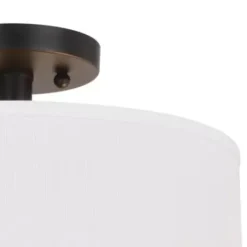 * Indoor Lighting|Promo Patriot Lighting® Fabian Bronze 2-Light Semi-Flush Mount Ceiling Light