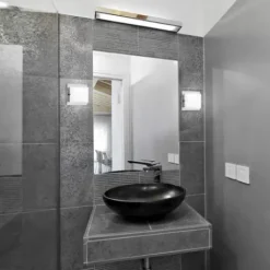 * Indoor Lighting|Promo Patriot Lighting® Luca Satin Nickel 1-Light Indoor Wall Light
