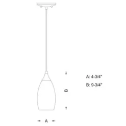 * Indoor Lighting|Promo Patriot Lighting® Milano Satin Nickel Mini Pendant