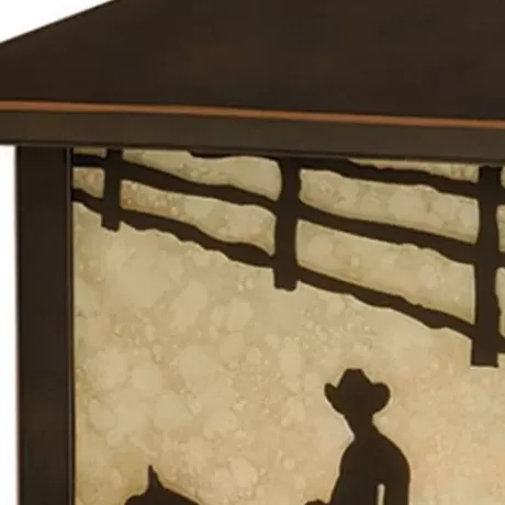 * Outdoor Lighting|Promo Patriot Lighting® Ranch Burnished Bronze Outdoor Wall Light