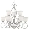 * Indoor Lighting|Promo Patriot Lighting® Samantha 9-Light Satin Nickel Chandelier