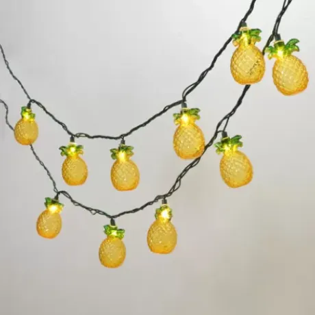 * Outdoor Lighting|Top 10 Patriot Lighting® 11′ 10 Light Pineapple String Light
