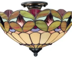* Indoor Lighting|Top 10 Patriot Lighting® Belle Oil Shale 2-Light Semi-Flush Mount Ceiling Light