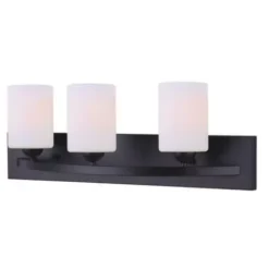 * Indoor Lighting|Top 10 Patriot Lighting® Bentley Ii Matte Black 3-Light Vanity Light