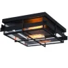 * Outdoor Lighting|Top 10 Patriot Lighting® Muller Bronze 2-Light Outdoor Flush Mount Ceiling Light