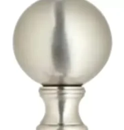 * Lighting Hardware & Accessories|Top 10 Patriot Lighting Round Lamp Finial 1-3/4″ Brushed Nickel